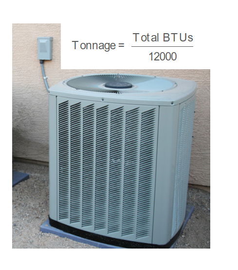 HVAC Tonnage Formula